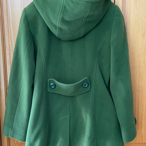 Grass Green Wool Peacoat Ensemble EUT - Picture 3 of 16